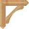Ekena Millwork Legacy Arts & Crafts Rough Sawn Bracket, Western Red Cedar, 6"W x 32"D x 32"H BKT06X32X32LEC03RWR - alternate 3